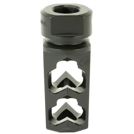 FORTIS MUZZLE BRAKE 9MM 1/2X36 BLK - Get Tight Gear
