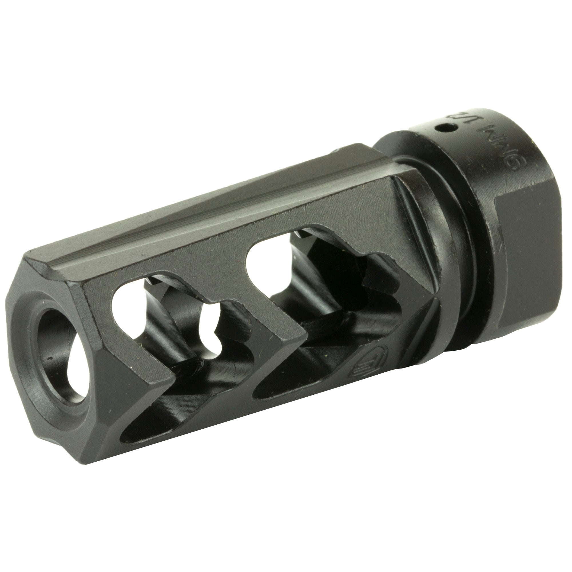 FORTIS MUZZLE BRAKE 9MM 1/2X36 BLK - Get Tight Gear