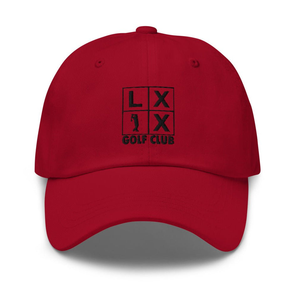 Four Box Logo Dad Hat - Black Logo - Get Tight Gear