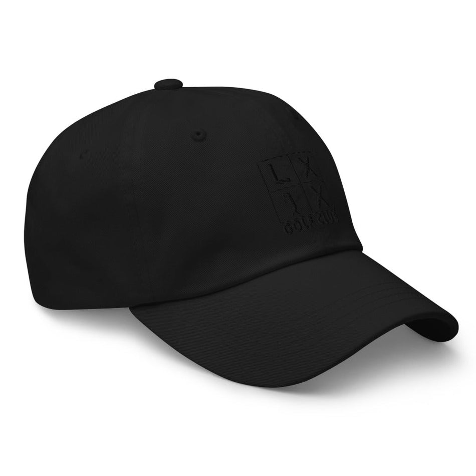 Four Box Logo Dad Hat - Black Logo - Get Tight Gear