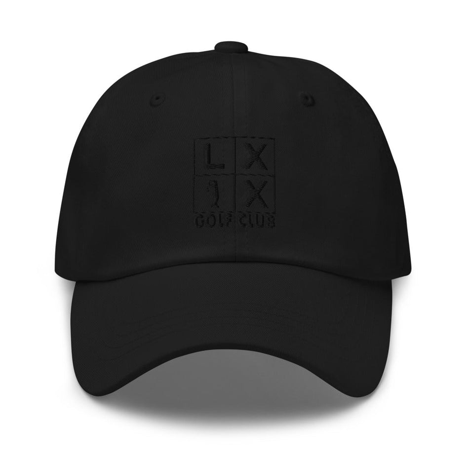 Four Box Logo Dad Hat - Black Logo - Get Tight Gear