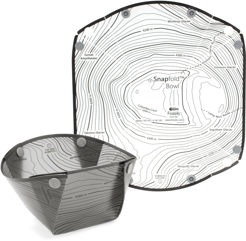 Fozzils Bowlz 2 Pk Grey/White - Get Tight Gear