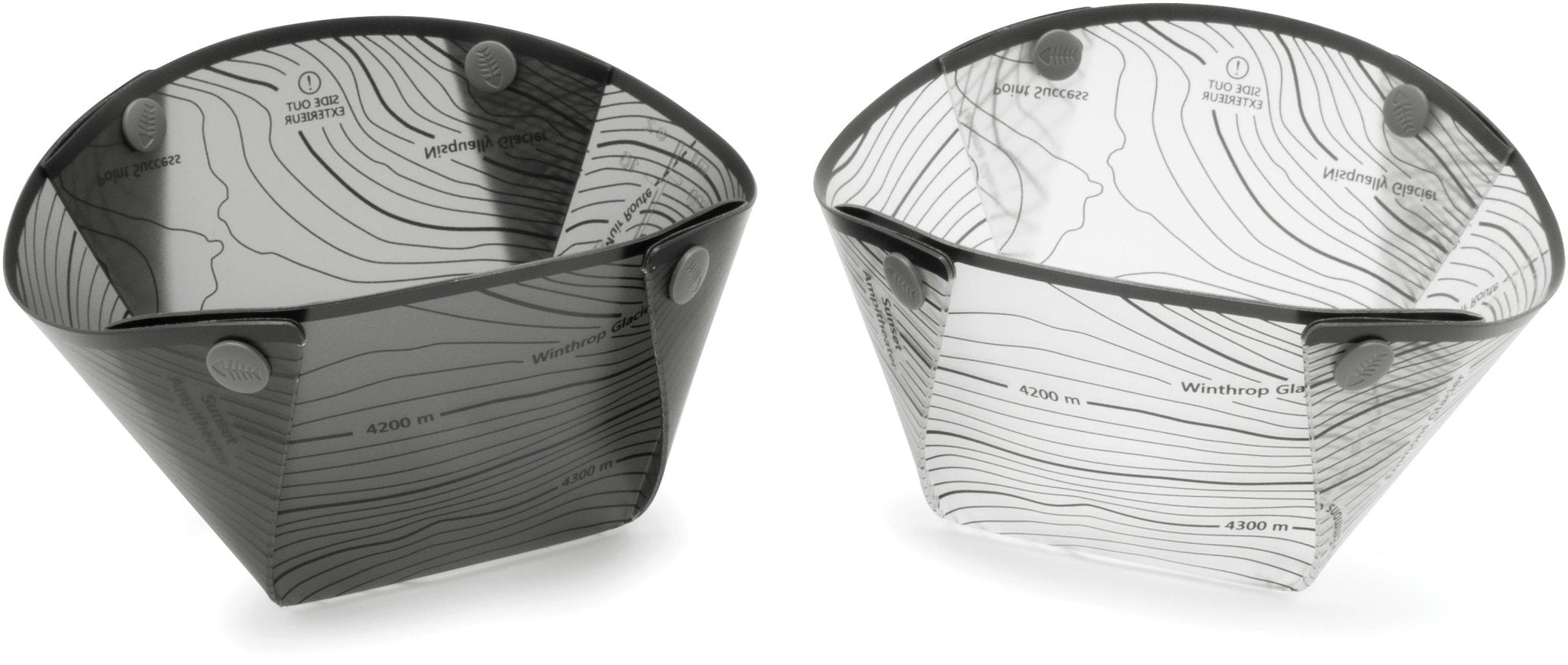 Fozzils Bowlz 2 Pk Grey/White - Get Tight Gear