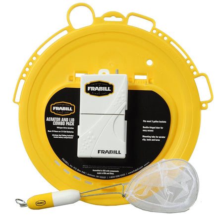 Frabill Aeration & Lid Combo Pack - Get Tight Gear