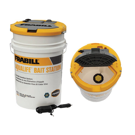 Frabill Aqua - Life Bait Station - 6 Gallon Bucket - Get Tight Gear