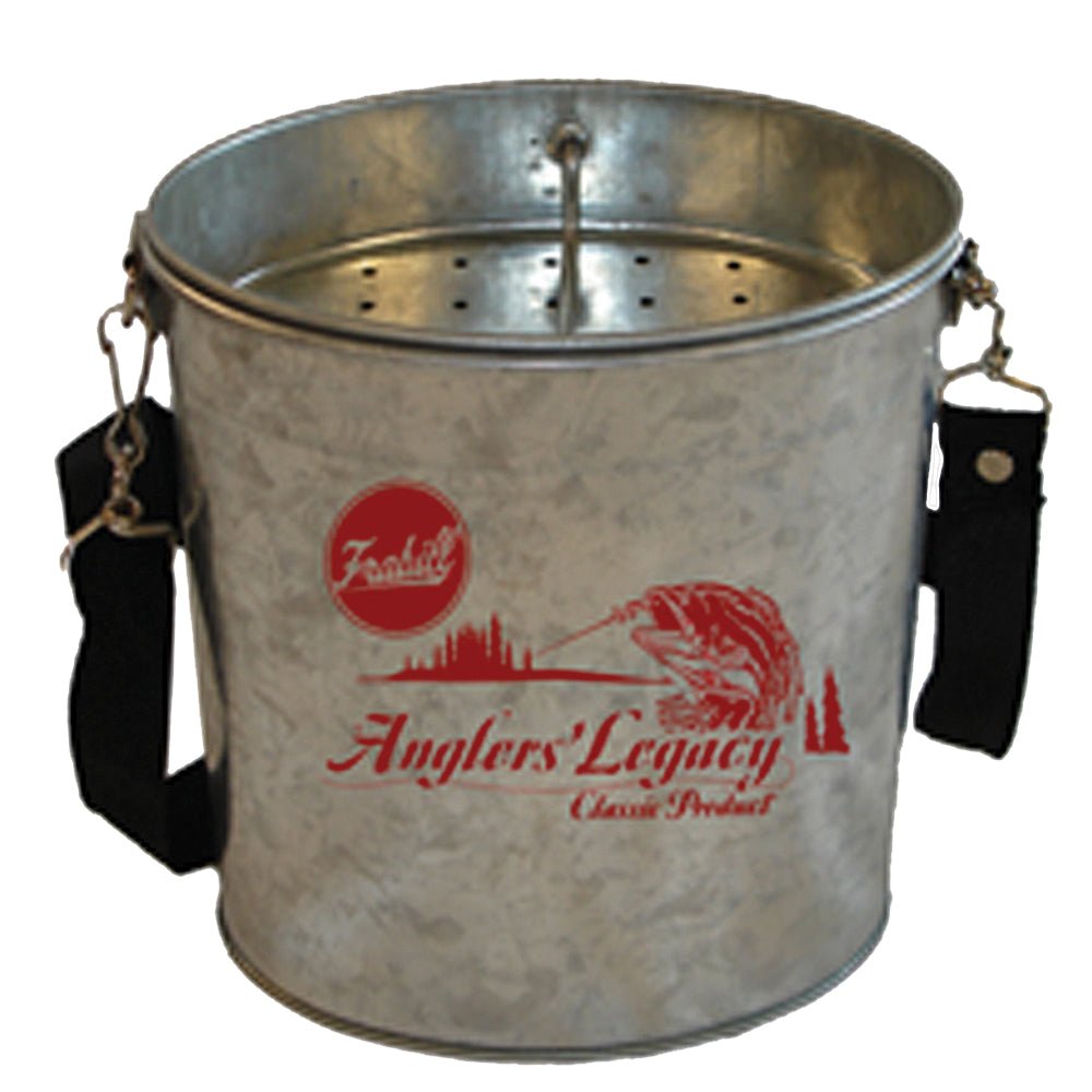 Frabill Galvanized Wade Bucket - 2 Quart - Get Tight Gear