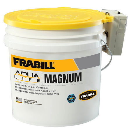 Frabill Magnum Bucket - 4.25 Gallons w/Aerator - Get Tight Gear