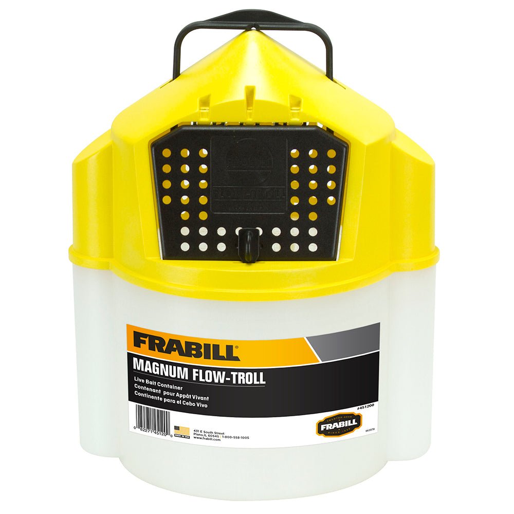 Frabill Magnum Flow Troll Bucket - 10 Quart - Get Tight Gear