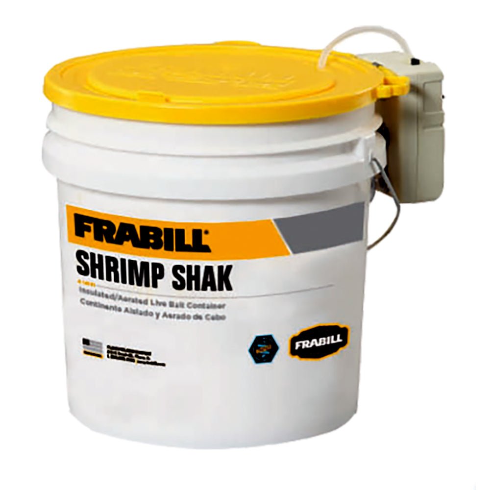 Frabill Shrimp Shak Bait Holder - 4.25 Gallons w/Aerator - Get Tight Gear