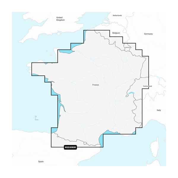 FRANCE LAKES & RIVERS GARMIN NAVIO - Get Tight Gear