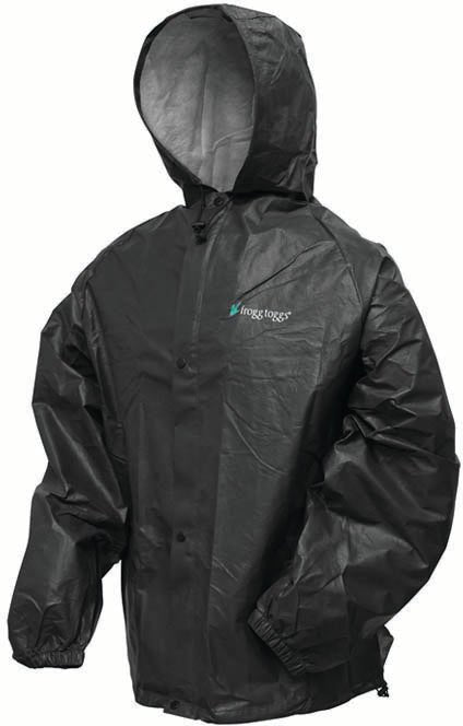 Frogg Togg Pl Rainsuit Blk M/L - Get Tight Gear