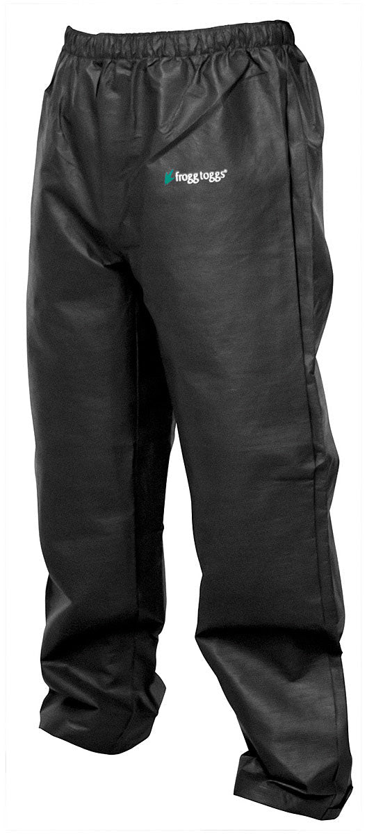 Frogg Togg Pl Rainsuit Blk S/M - Get Tight Gear