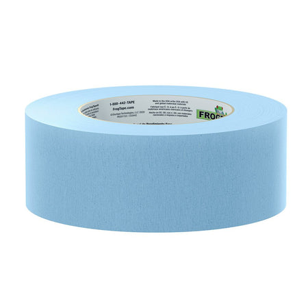 FrogTape CP 250 Medium - High Adhesion Masking Tape - 48MM x 55M x 6 - Pack - Light Blue - Rated f/250F - Get Tight Gear