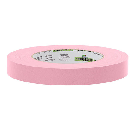 FrogTape CP 325 Medium - High Adhesion Masking Tape - 18MM x 55M x 12 - Pack - Pink - Rated f/325F - Get Tight Gear