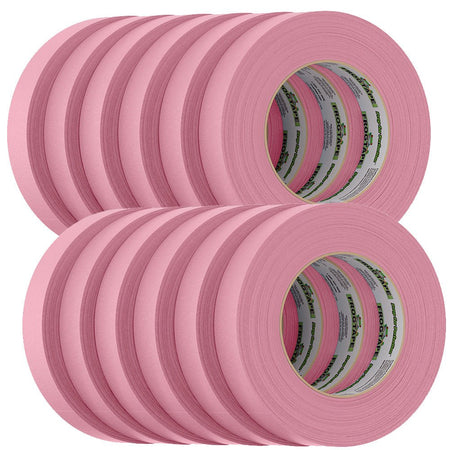 FrogTape CP 325 Medium - High Adhesion Masking Tape - 24MM x 55M x 12 - Pack - Pink - Rated f/325F - Get Tight Gear