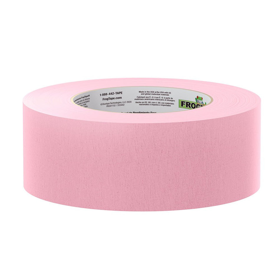 FrogTape CP 325 Medium - High Adhesion Masking Tape - 48MM x 55M x 6 - Pack - Pink - Rated f/325F - Get Tight Gear