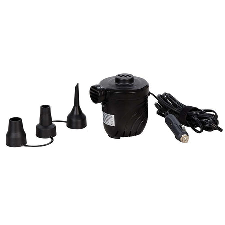 Full Throttle 12V Power Air Pump - Black - Get Tight Gear