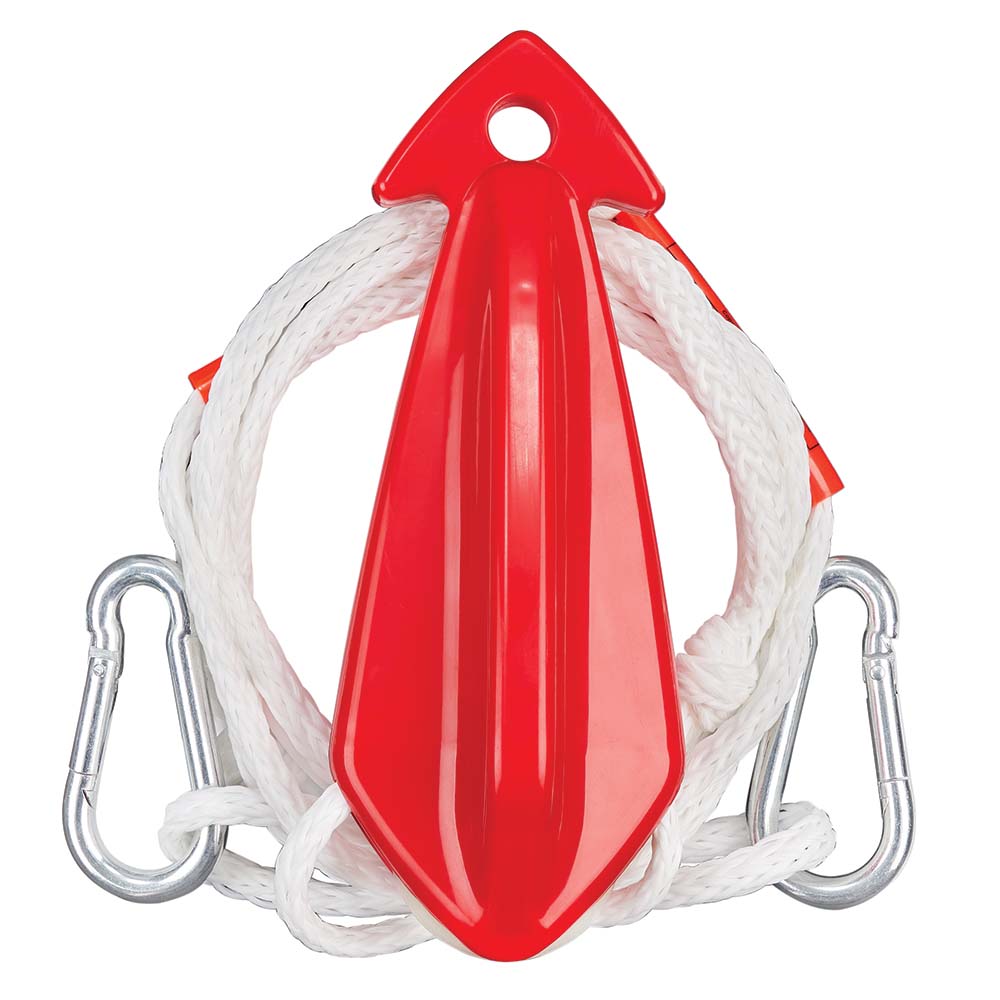Full Throttle 8' Ski/Tube Tow Harness w/Pulley - White - Get Tight Gear