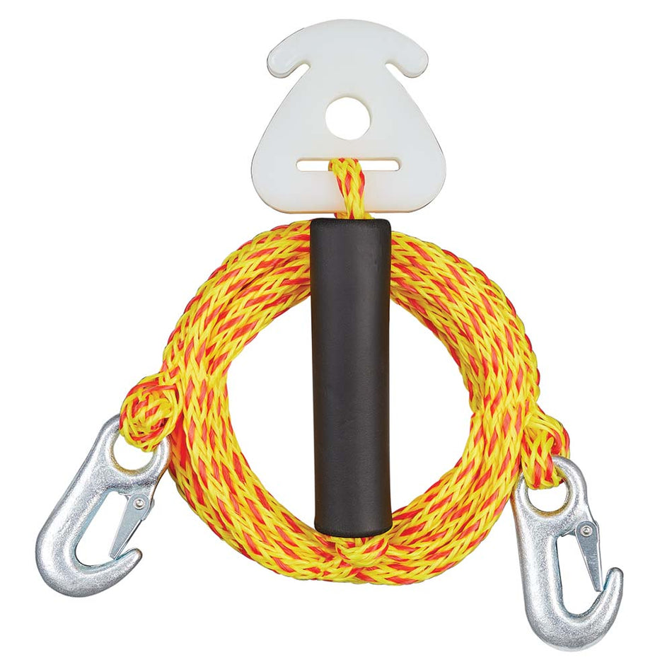Full Throttle 8' Ski/Tube Tow Harness - Yellow/Orange - Get Tight Gear