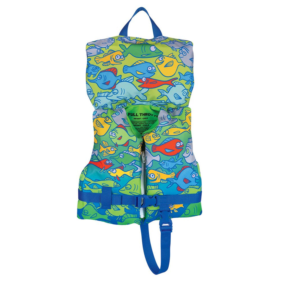Full Throttle Character Vest - Infant/Child Less Than 50lbs - Fish - Get Tight Gear
