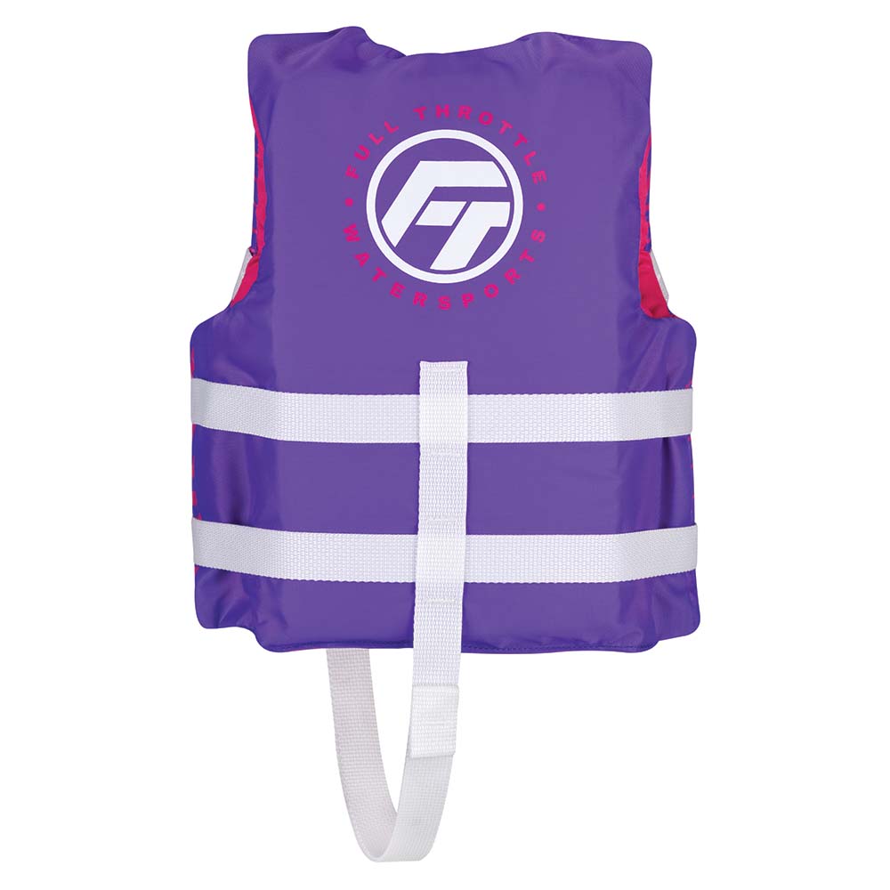 Full Throttle Child Nylon Life Jacket - Purple - Get Tight Gear