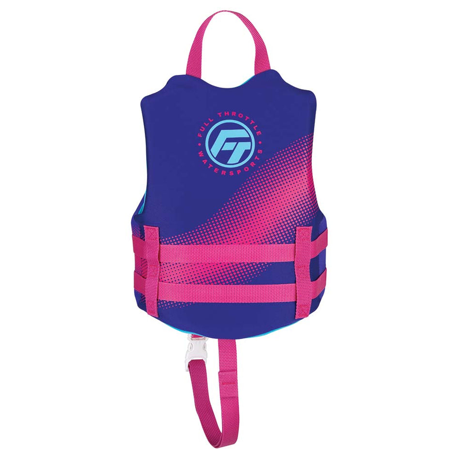 Full Throttle Child Rapid - Dry Life Jacket - Purple - Get Tight Gear