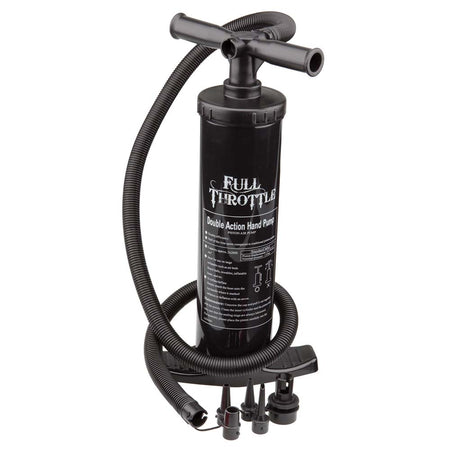Full Throttle Dual Action Hand Pump - Black - Get Tight Gear