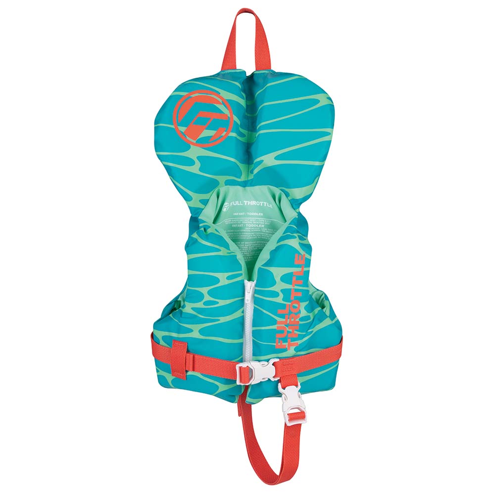 Full Throttle Infant Nylon Life Jacket - Aqua - Get Tight Gear