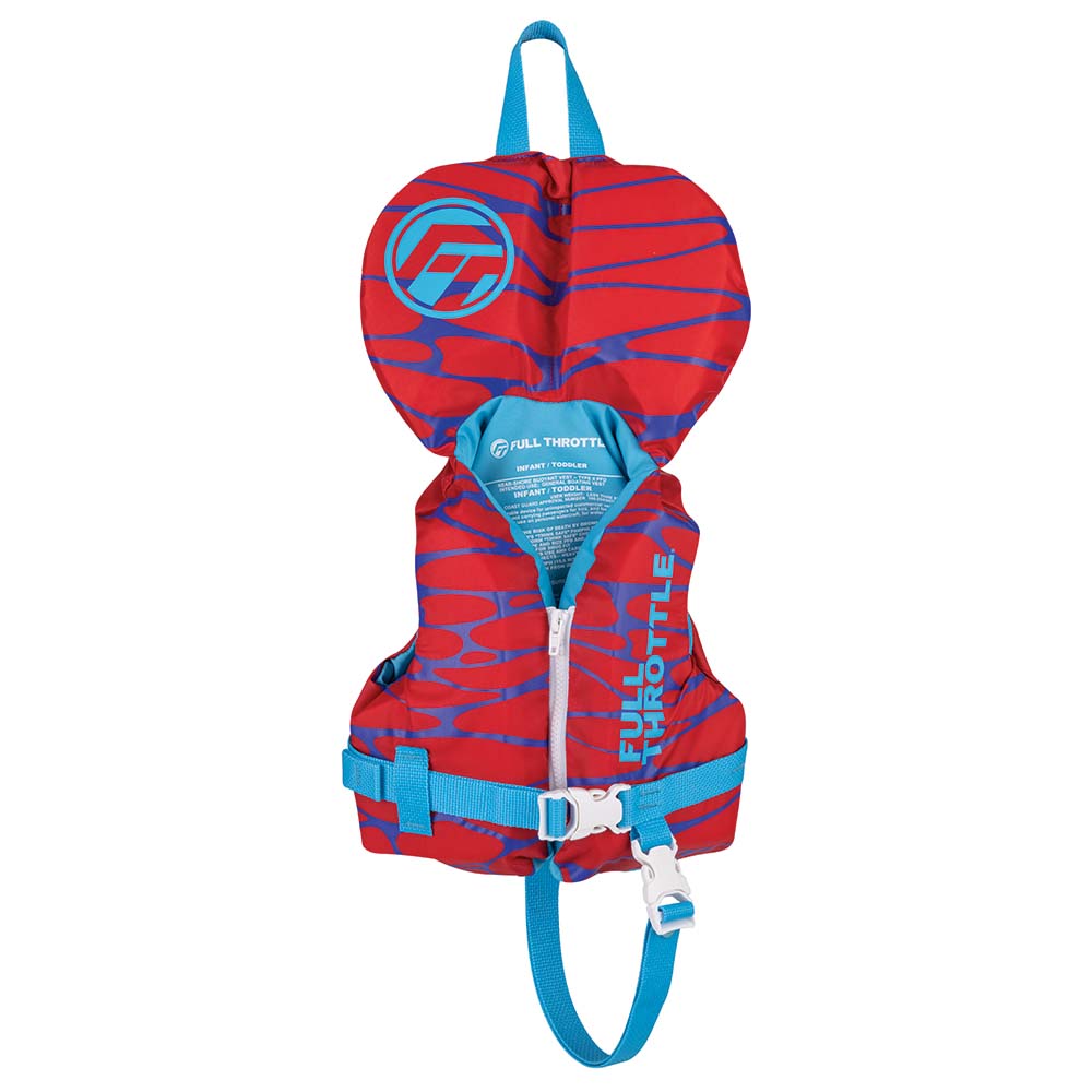 Full Throttle Infant Nylon Life Jacket - Red - Get Tight Gear