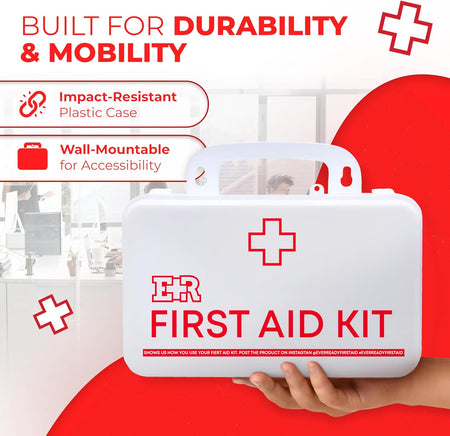 Fully Stocked First Aid Kit - ANSI Class B - Get Tight Gear