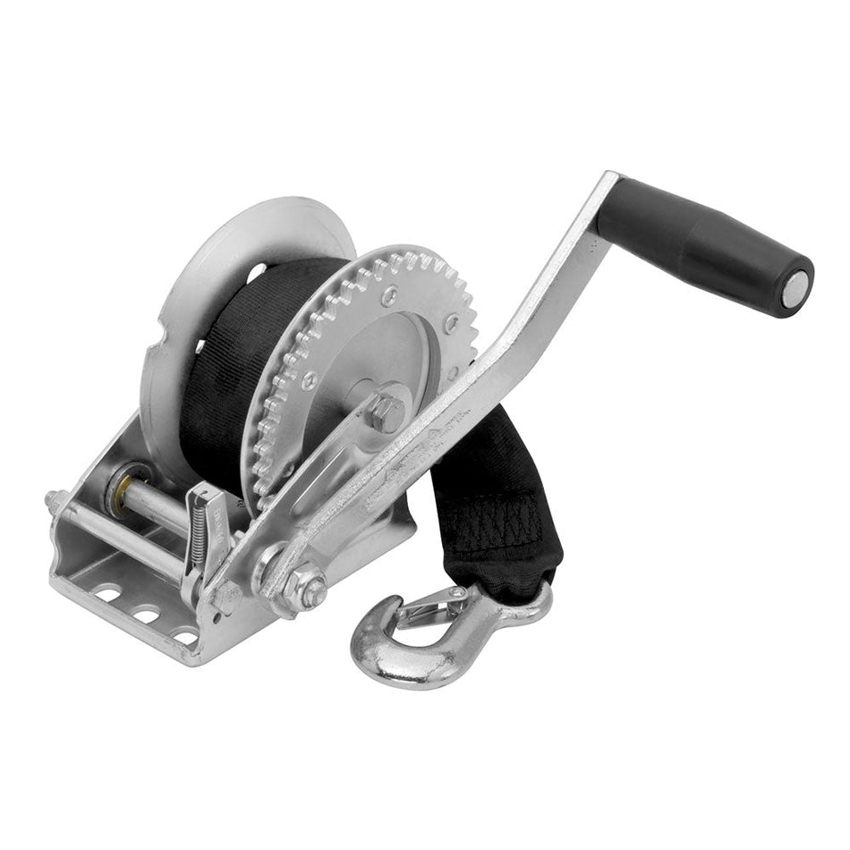 Fulton 1500lb Single Speed Winch w/20' Strap Included - Get Tight Gear