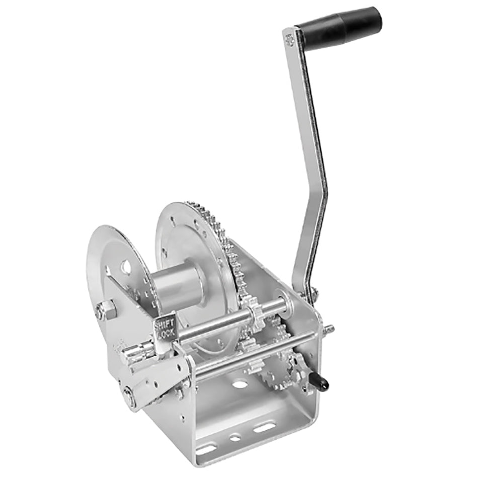 Fulton 2600lb 2 - Speed Winch w/Hand Brake - Get Tight Gear