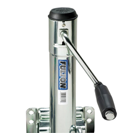 Fulton Single Wheel 1,500 lbs. Bolt - Thru Swivel Jack - Get Tight Gear