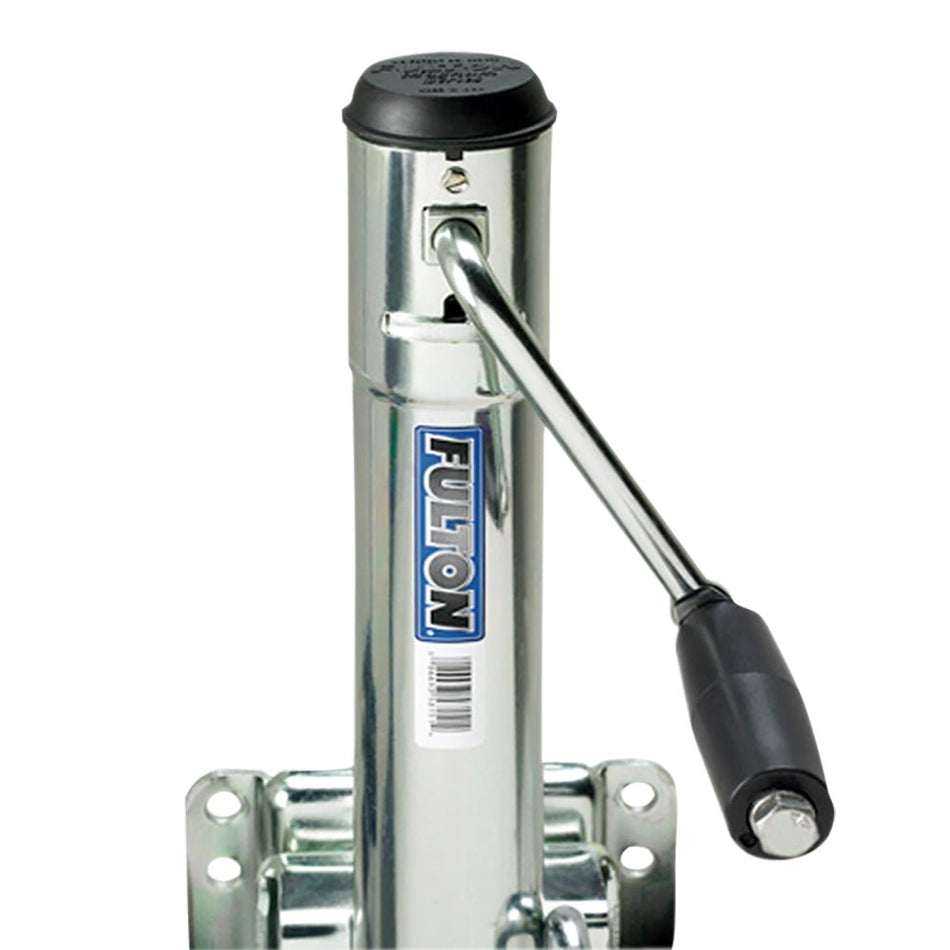 Fulton Single Wheel 1,500 lbs. Bolt - Thru Swivel Jack - Get Tight Gear