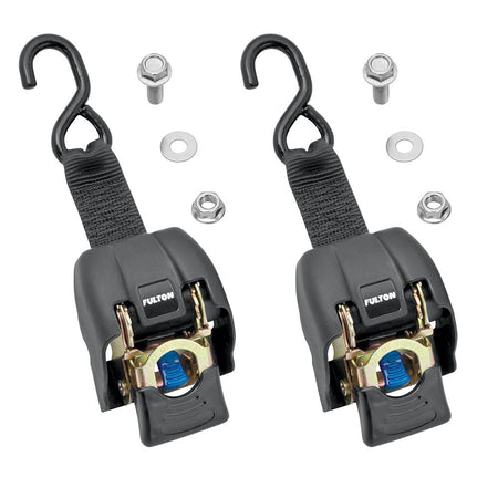 Fulton Transom Ratchet Tie Down - 2" x 43" - 2 - Pack - Get Tight Gear