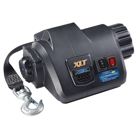 Fulton XLT 10.0 Powered Marine Winch w/Remote f/Boats up to 26' - Get Tight Gear