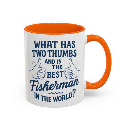Funny Fisherman Coffee Mug, Gift for Dad, Fishing Humor, Best Fisherman Mug, Birthday Present for Men - Get Tight Gear