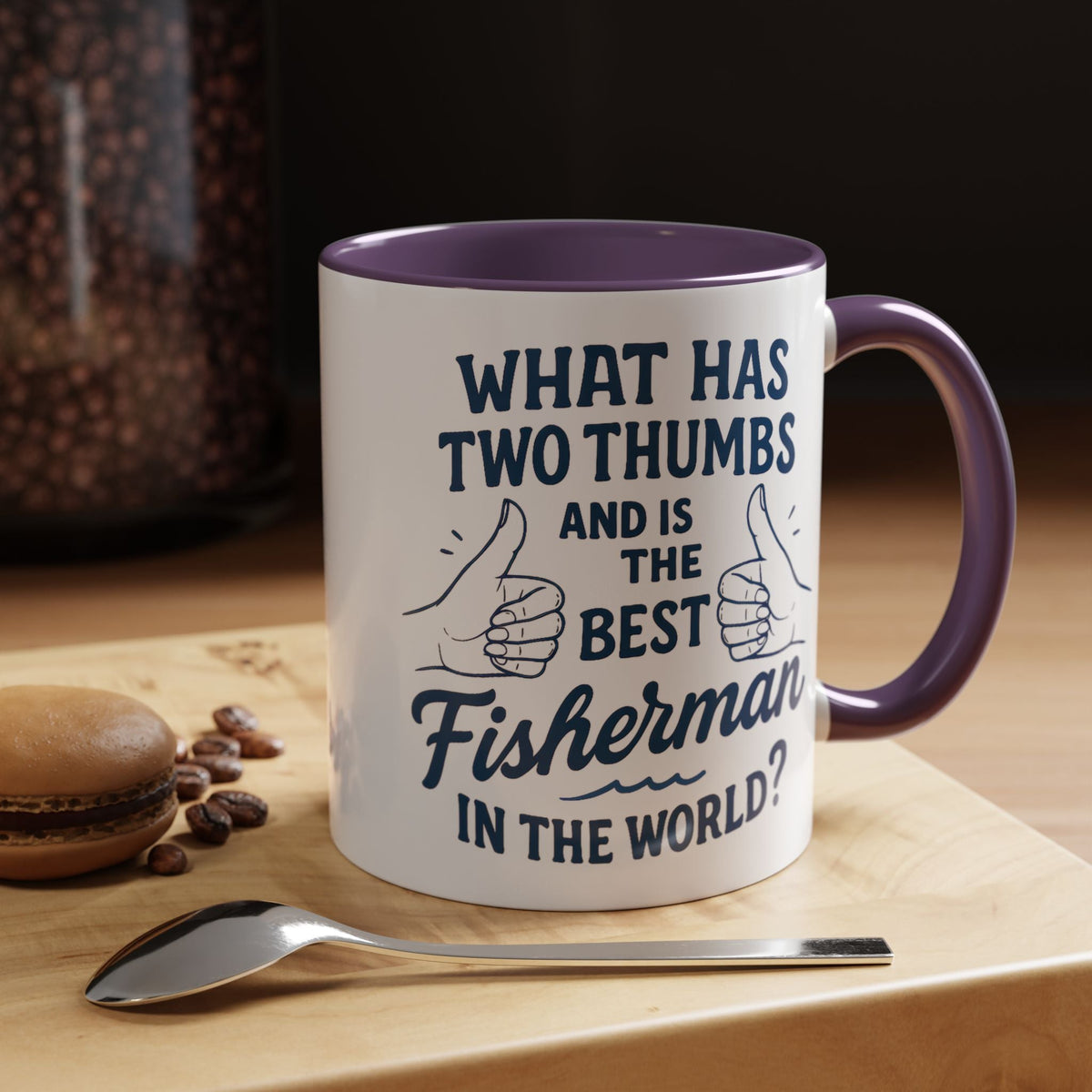Funny Fisherman Coffee Mug, Gift for Dad, Fishing Humor, Best Fisherman Mug, Birthday Present for Men - Get Tight Gear