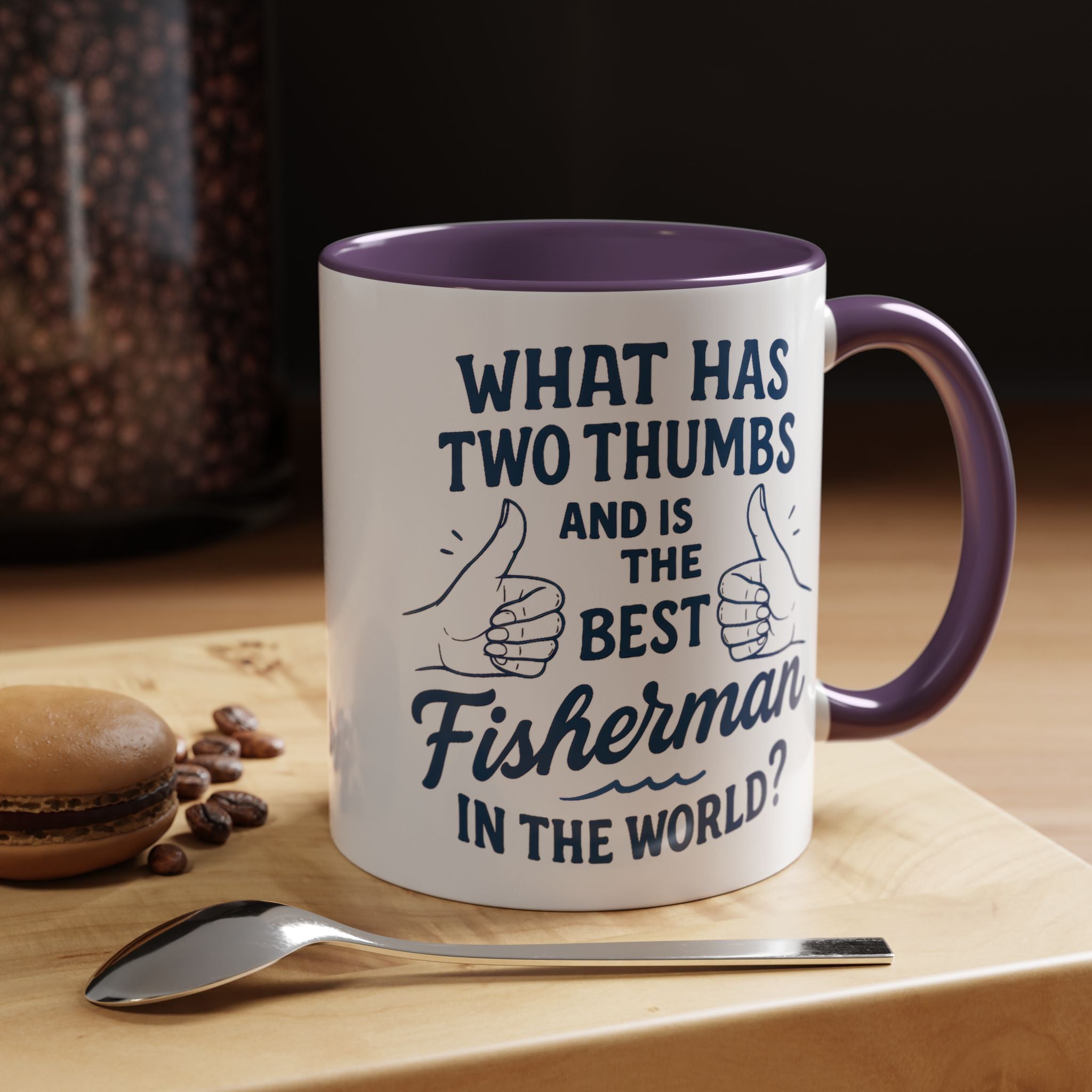 Funny Fisherman Coffee Mug, Gift for Dad, Fishing Humor, Best Fisherman Mug, Birthday Present for Men - Get Tight Gear