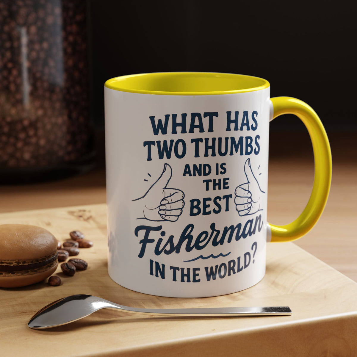 Funny Fisherman Coffee Mug, Gift for Dad, Fishing Humor, Best Fisherman Mug, Birthday Present for Men - Get Tight Gear
