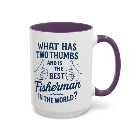 Funny Fisherman Coffee Mug, Gift for Dad, Fishing Humor, Best Fisherman Mug, Birthday Present for Men - Get Tight Gear