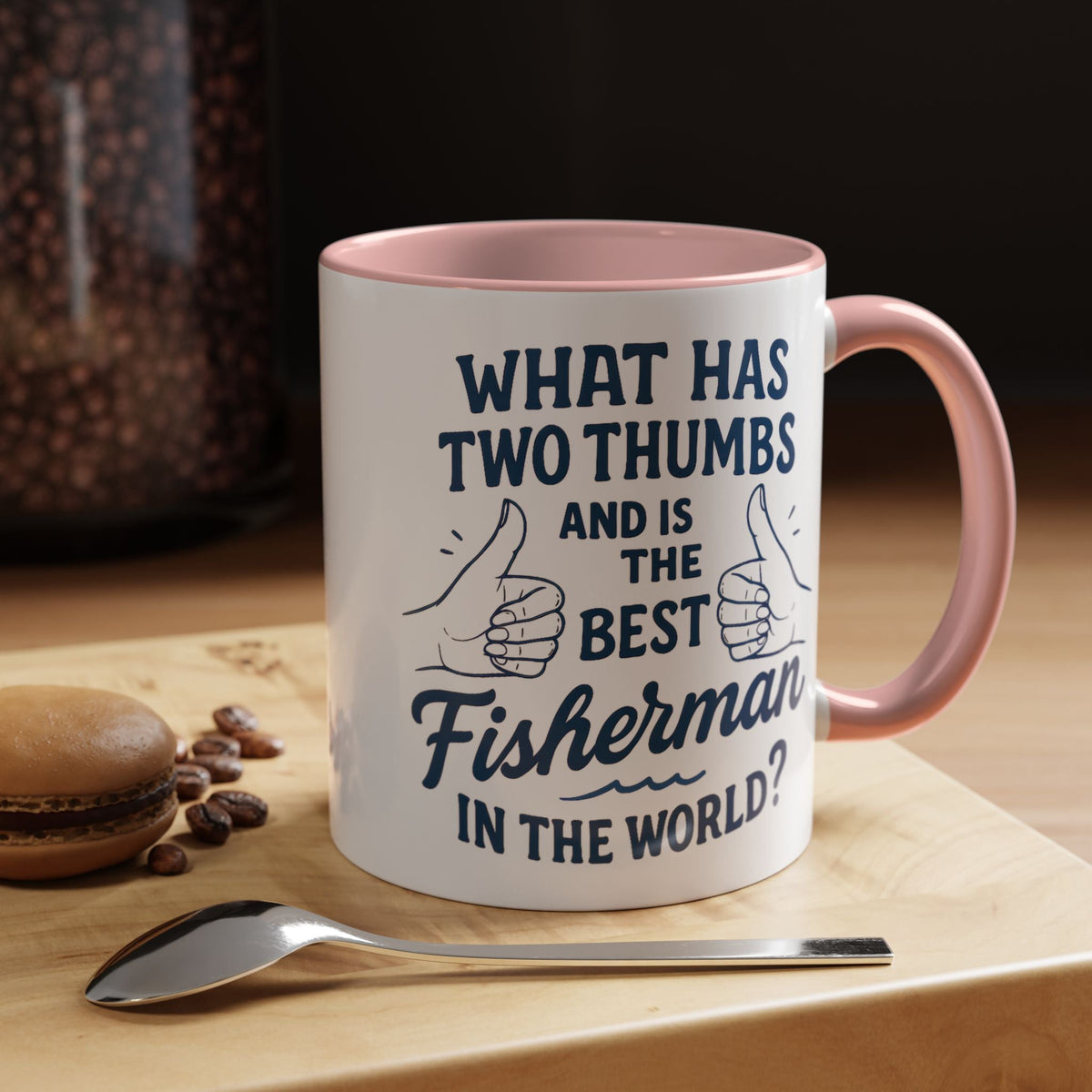 Funny Fisherman Coffee Mug, Gift for Dad, Fishing Humor, Best Fisherman Mug, Birthday Present for Men - Get Tight Gear