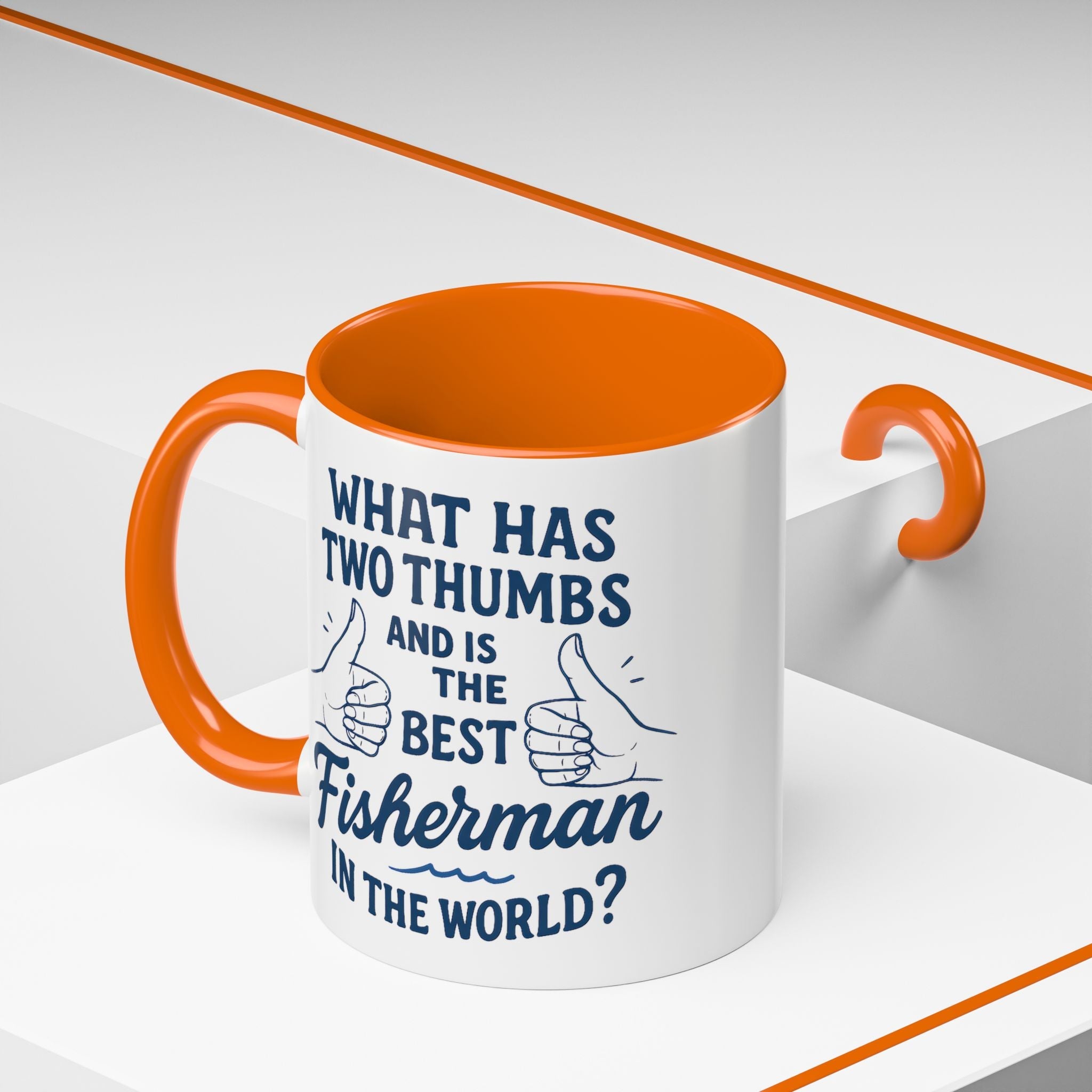 Funny Fisherman Coffee Mug, Gift for Dad, Fishing Humor, Best Fisherman Mug, Birthday Present for Men - Get Tight Gear