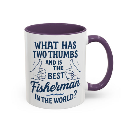 Funny Fisherman Coffee Mug, Gift for Dad, Fishing Humor, Best Fisherman Mug, Birthday Present for Men - Get Tight Gear
