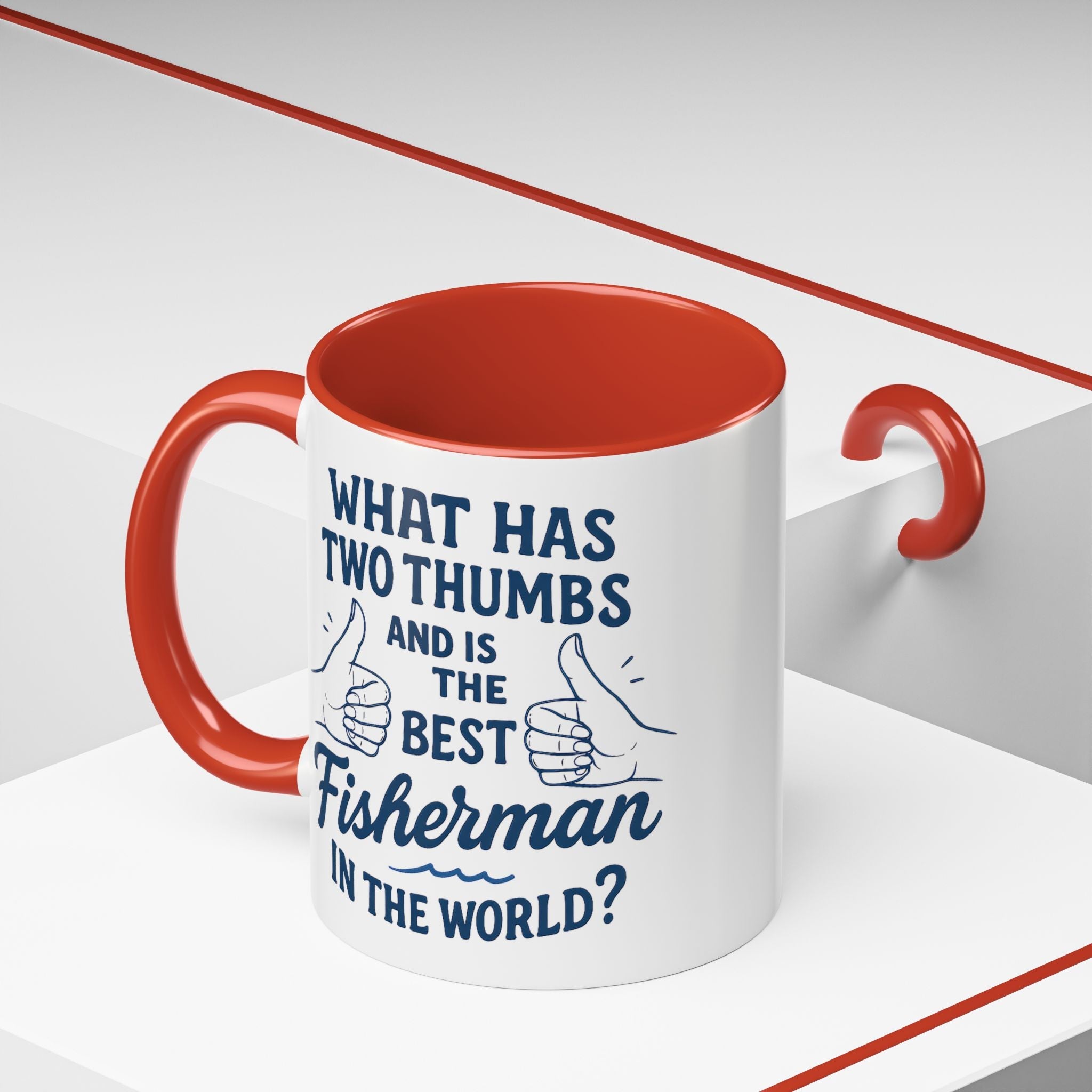 Funny Fisherman Coffee Mug, Gift for Dad, Fishing Humor, Best Fisherman Mug, Birthday Present for Men - Get Tight Gear