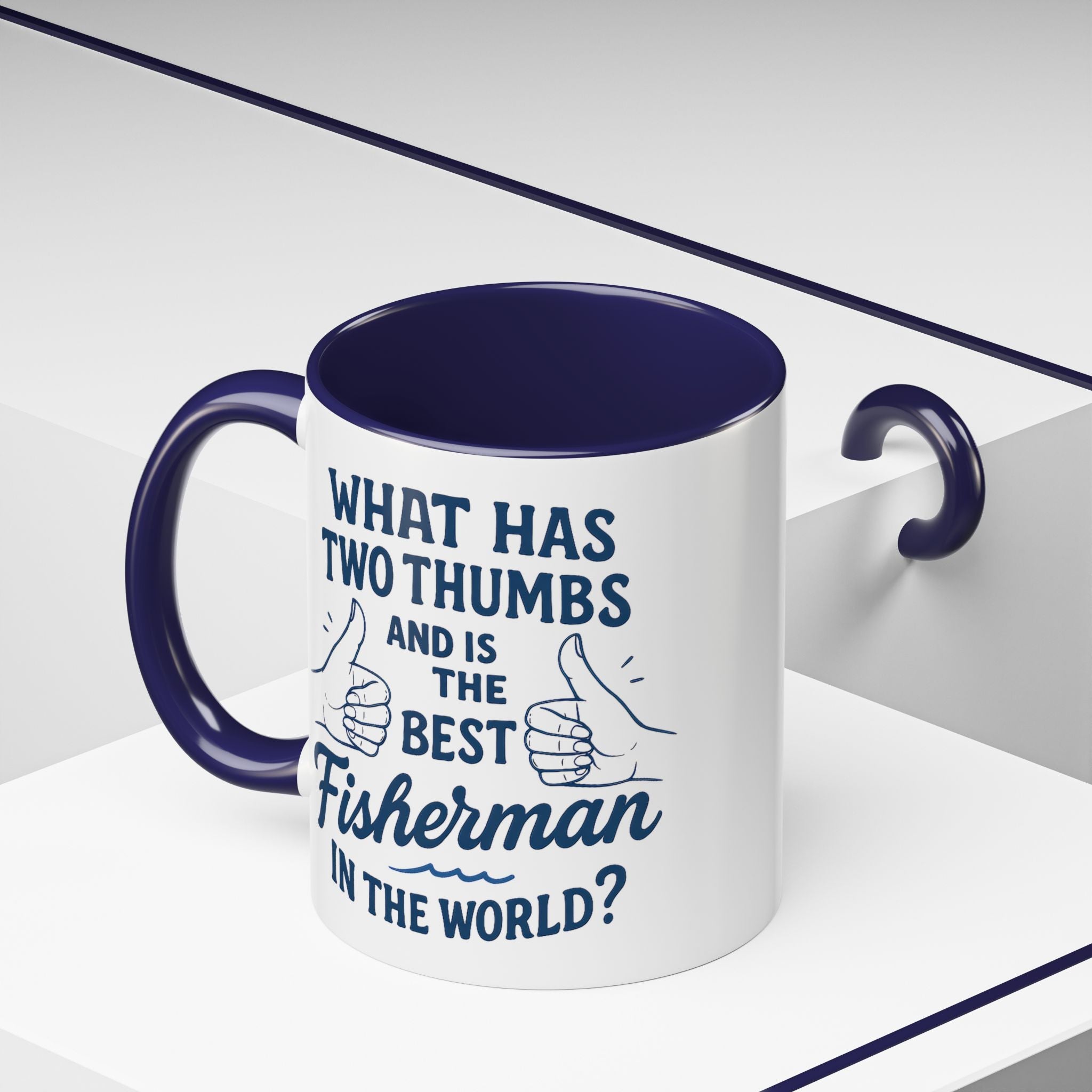 Funny Fisherman Coffee Mug, Gift for Dad, Fishing Humor, Best Fisherman Mug, Birthday Present for Men - Get Tight Gear