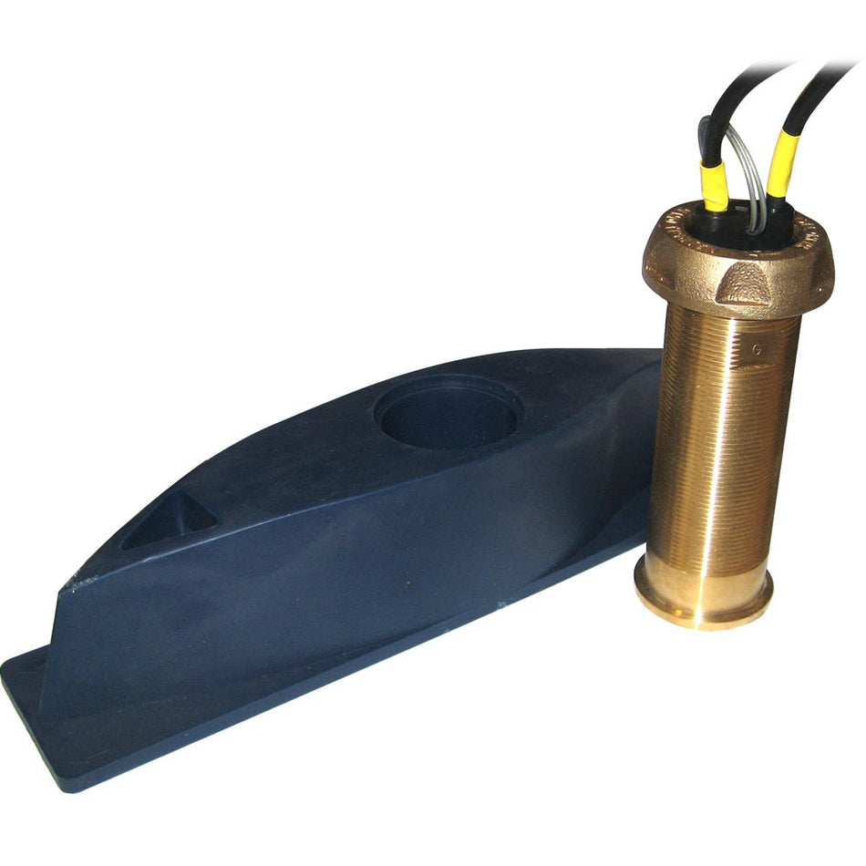 Furuno 235DHT - LMSE Bronze Thru - Hull, Digital Depth & High - Precision Temp Sensor, 7" Stem & High Speed Block (7 - Pin) - Get Tight Gear