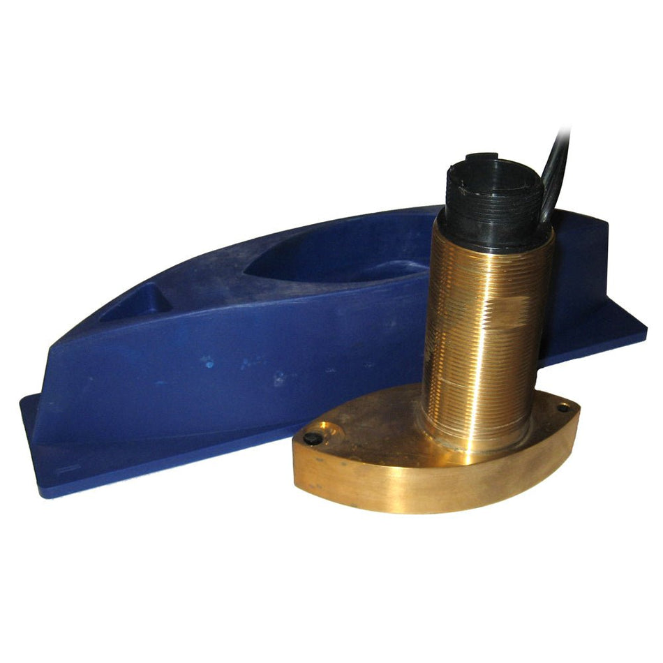 Furuno 526ST - MSC Bronze Thru - Hull Multisensor w/ High - Speed Fairing Block, 600w (8 - Pin) - Get Tight Gear