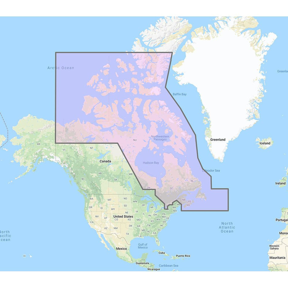 Furuno Canada North & East - Vector Charts, 3D Data & Standard Resolution Satellite Photos - Unlock Code - Get Tight Gear