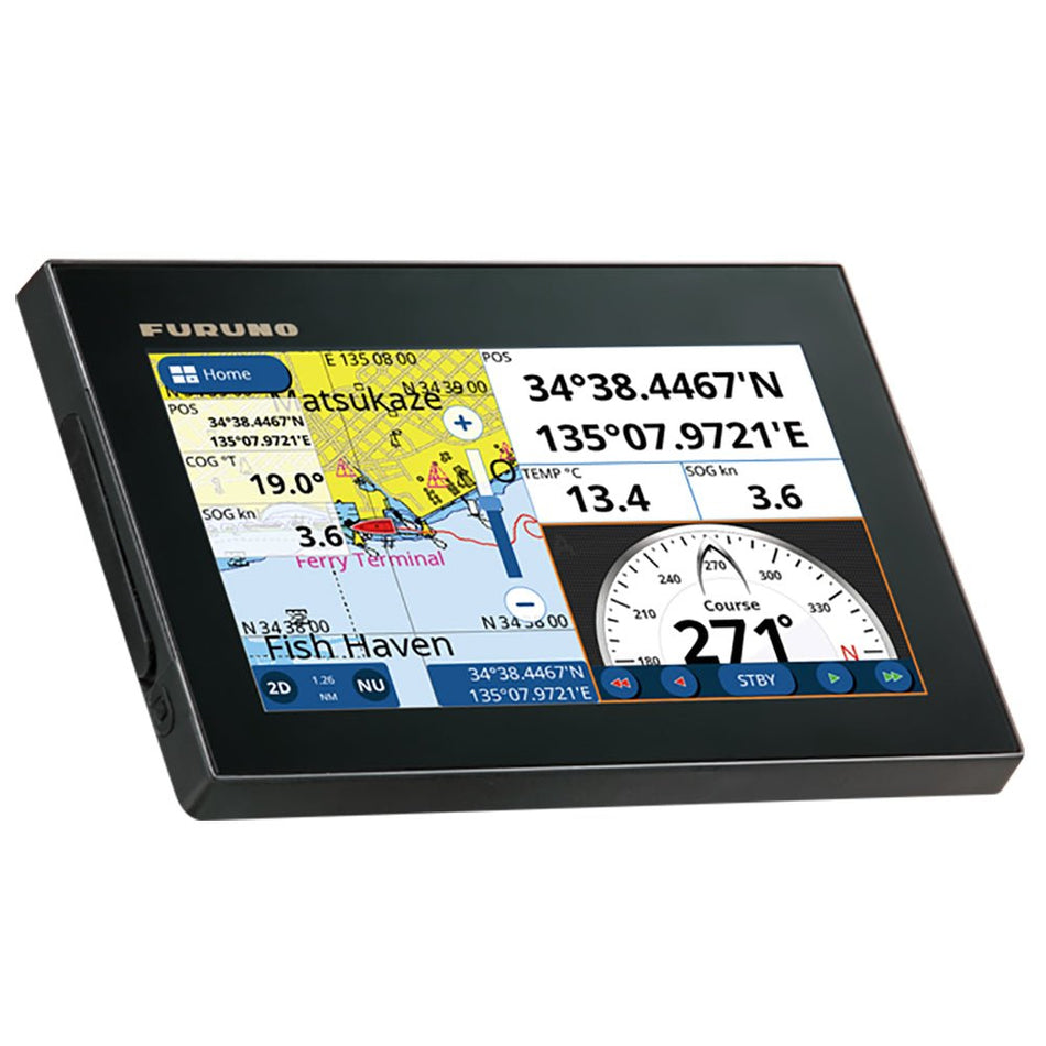 Furuno GP1871F 7" GPS/Chartplotter/Fishfinder 50/200, 600W, 1kW, Single Channel & CHIRP - Get Tight Gear